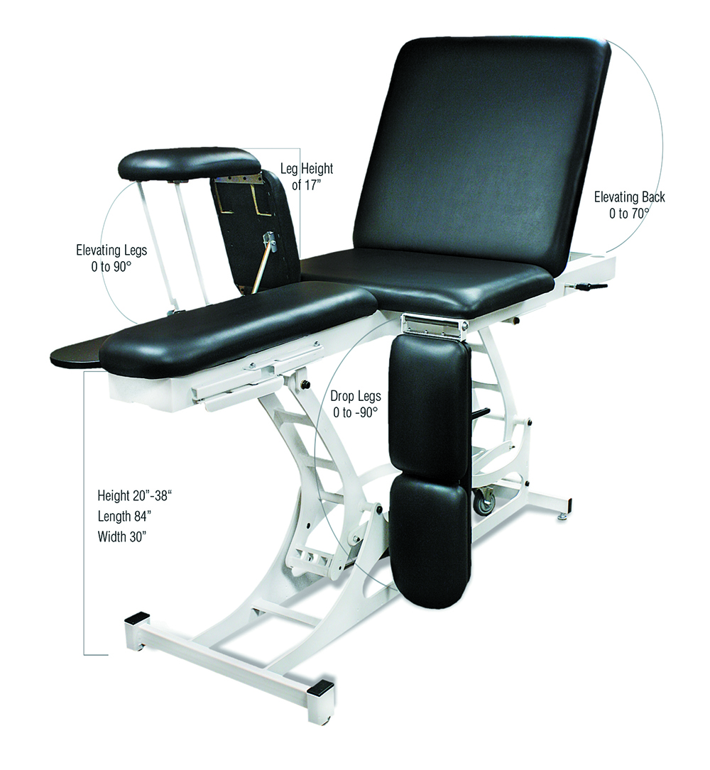 LAST Table (Leg & Shoulder Therapy Table) (Prod 1510211C1115.1)